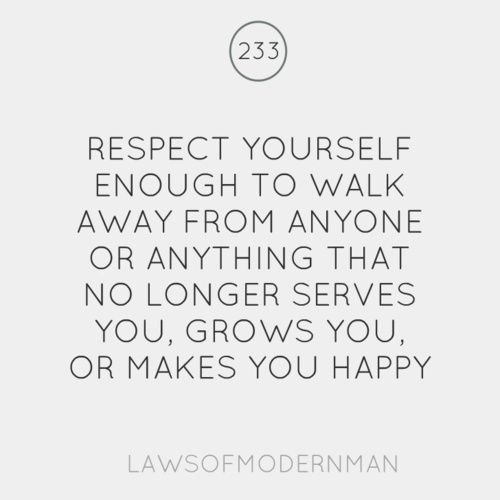 quote about respecting yourself