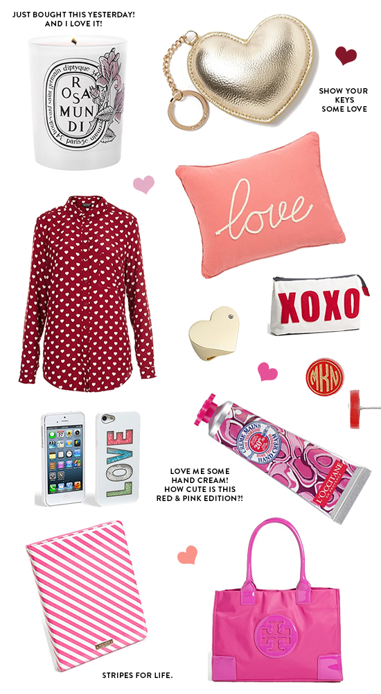 RED AND PINK GIVEAWAY NORDSTROM