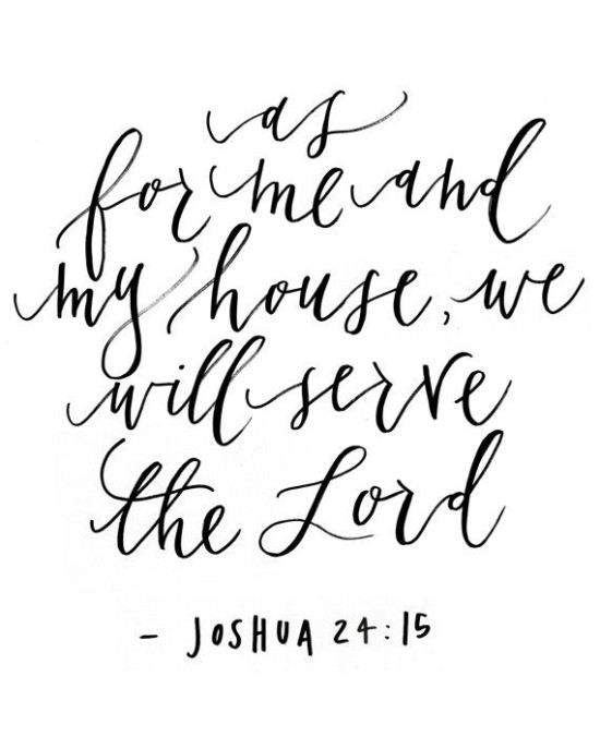 we will serve the lord