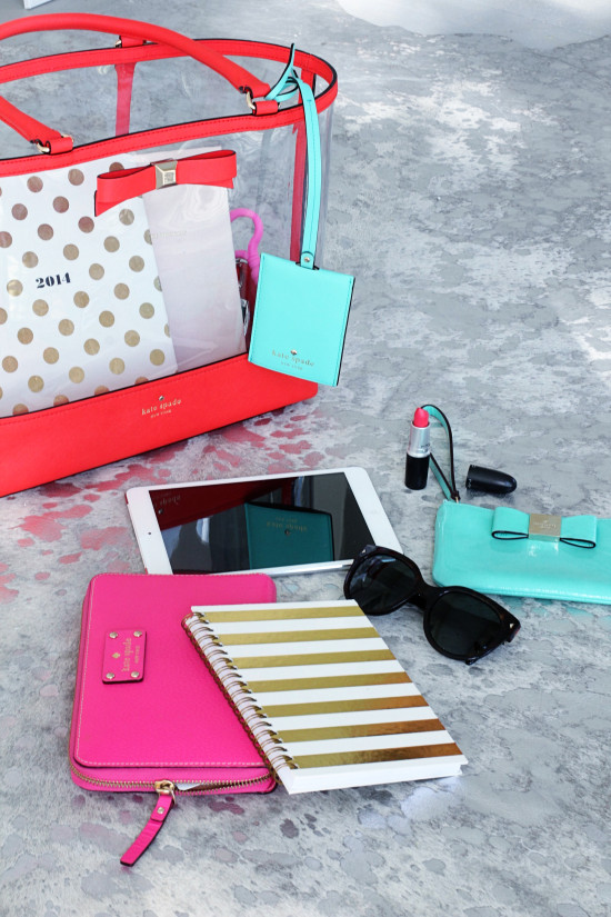 kate spade travel colorfully
