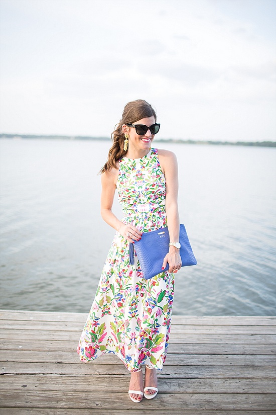 Outfit Post: Floral Maxi Dress • BrightonTheDay