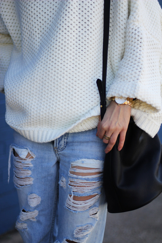oversized slouchy sweater