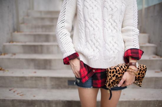 Layered Flannel + Jorts + And Booties