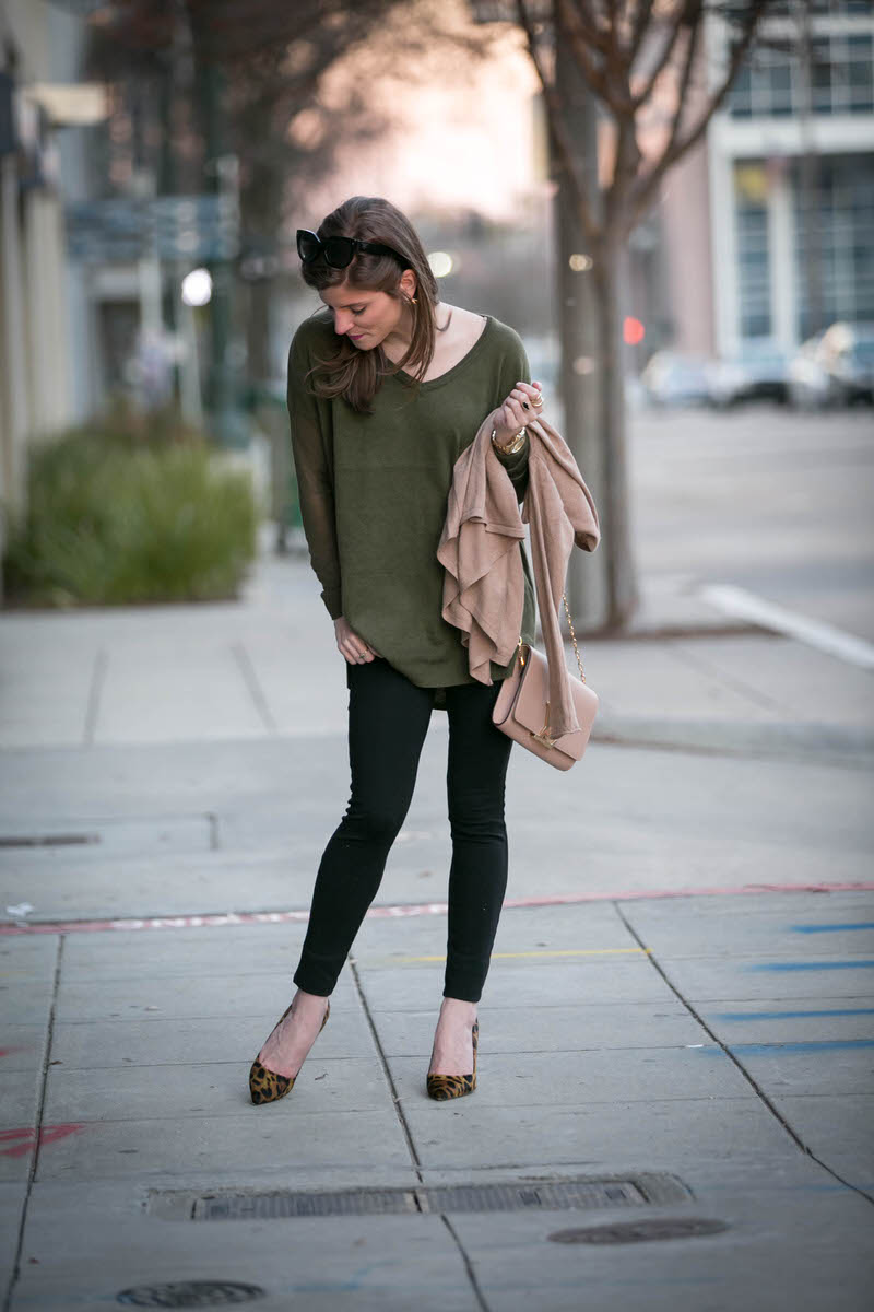 Olive Green Sweater