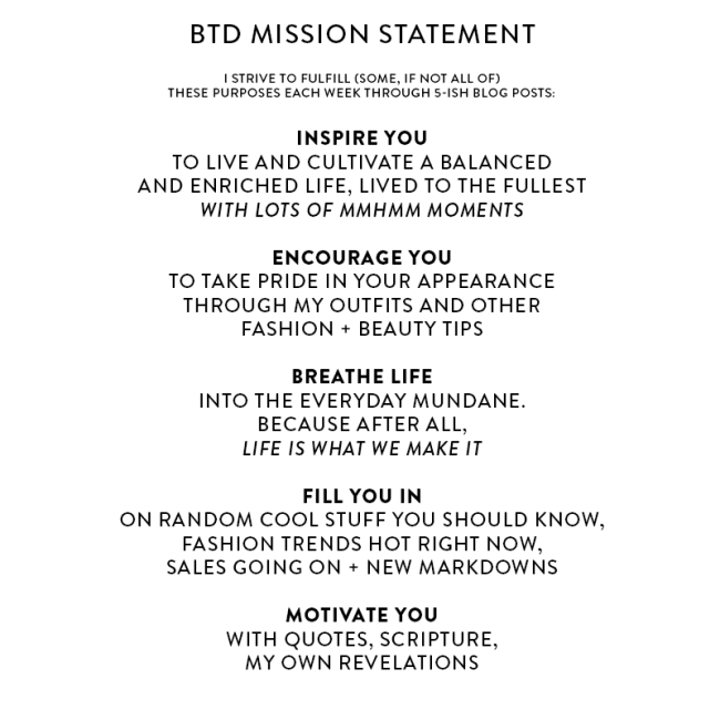btd-mission-statement