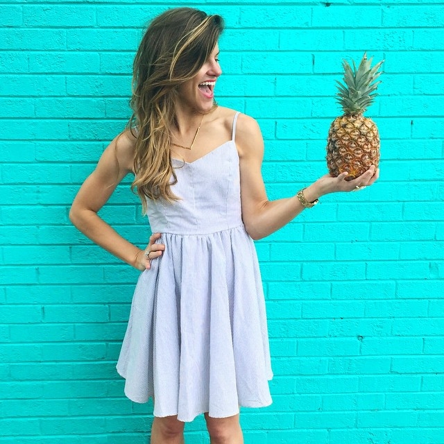 pineapple dress