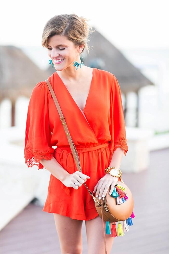 brighton the day wearing lovers and friends orange romper_0007.jpg