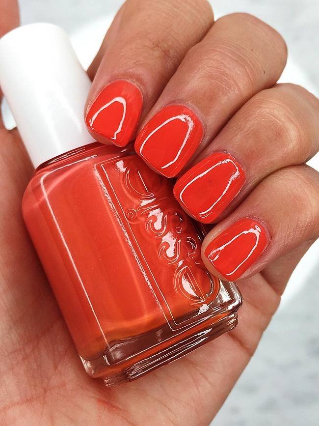 brighton the day orange nail color by essie 