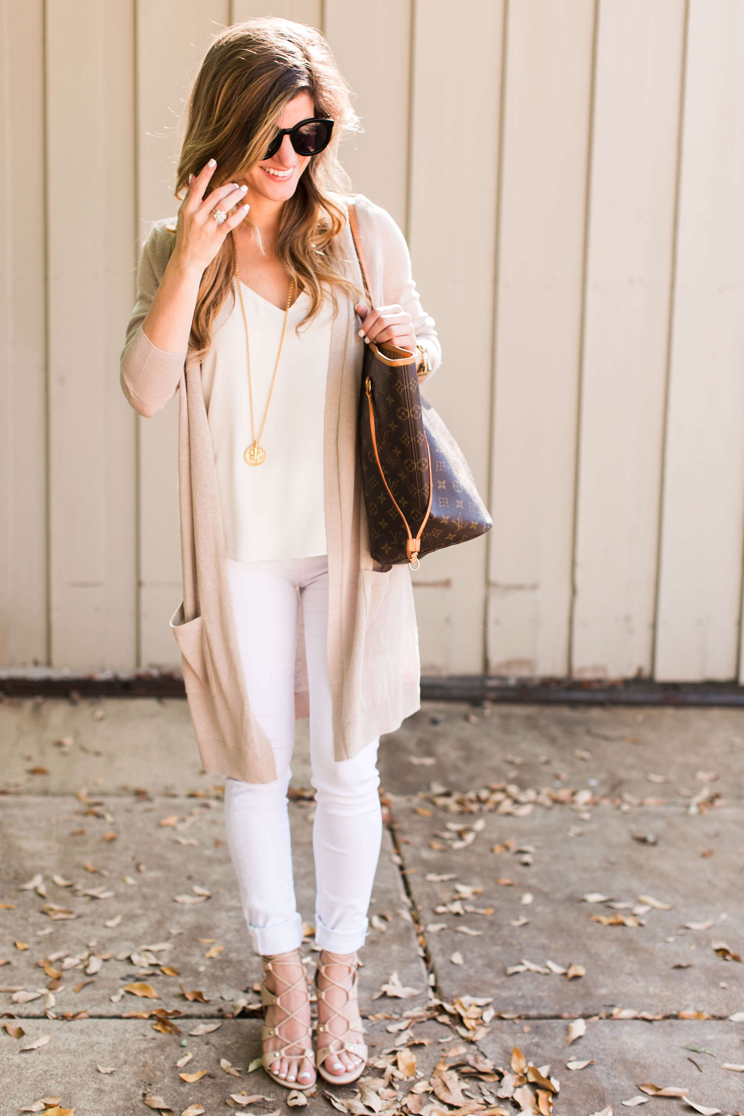 cute outfits with long cardigans