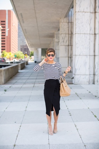 Pencil Skirt Style From Day To Night • BrightonTheDay