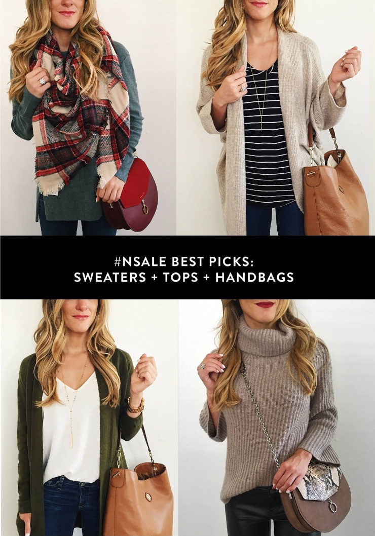 nordstrom anniversary sale 2016 best sweaters, tops and handbags blog post