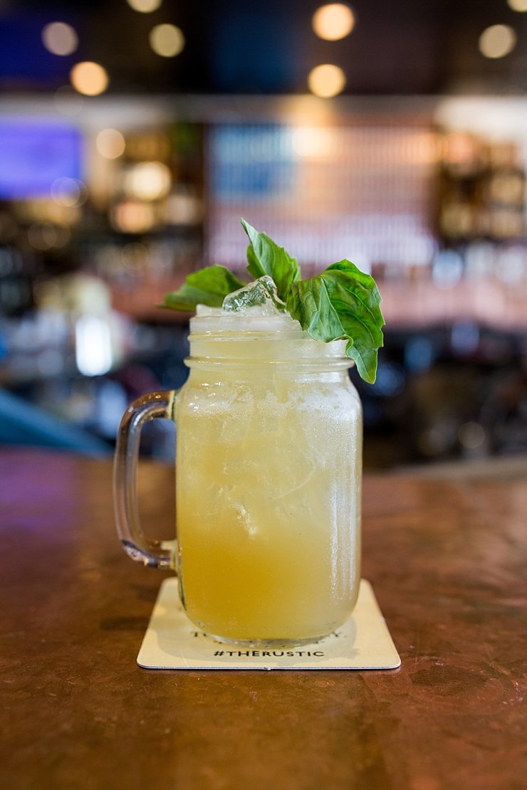 Where to Grab a Drink In Dallas: The Rustic, Basil Smash 
