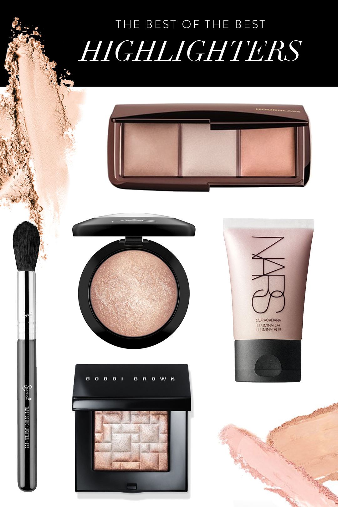 best of the best face highlighters for strobing