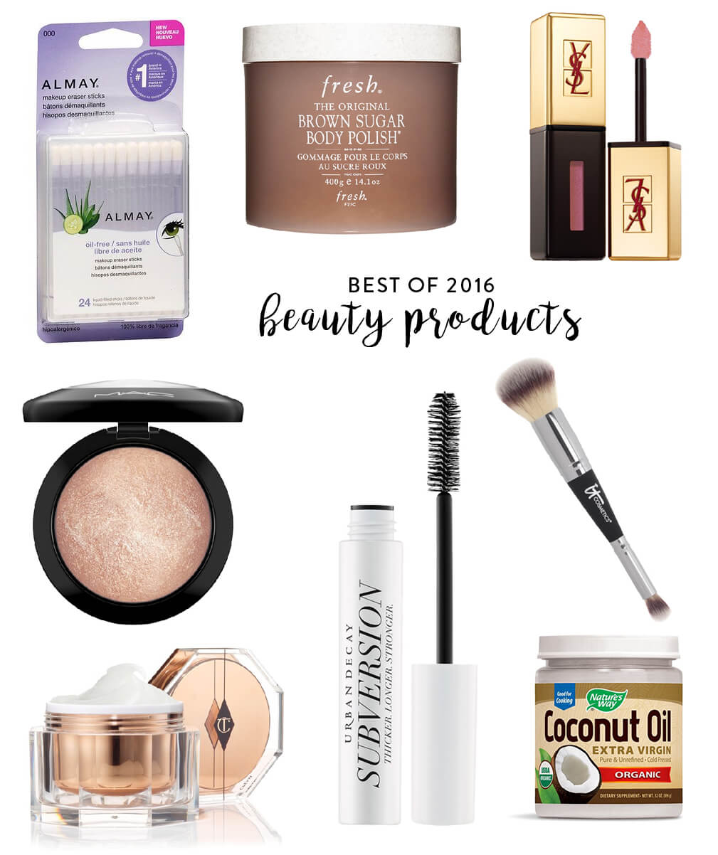 best purchases of 2016 - beauty and makeup products