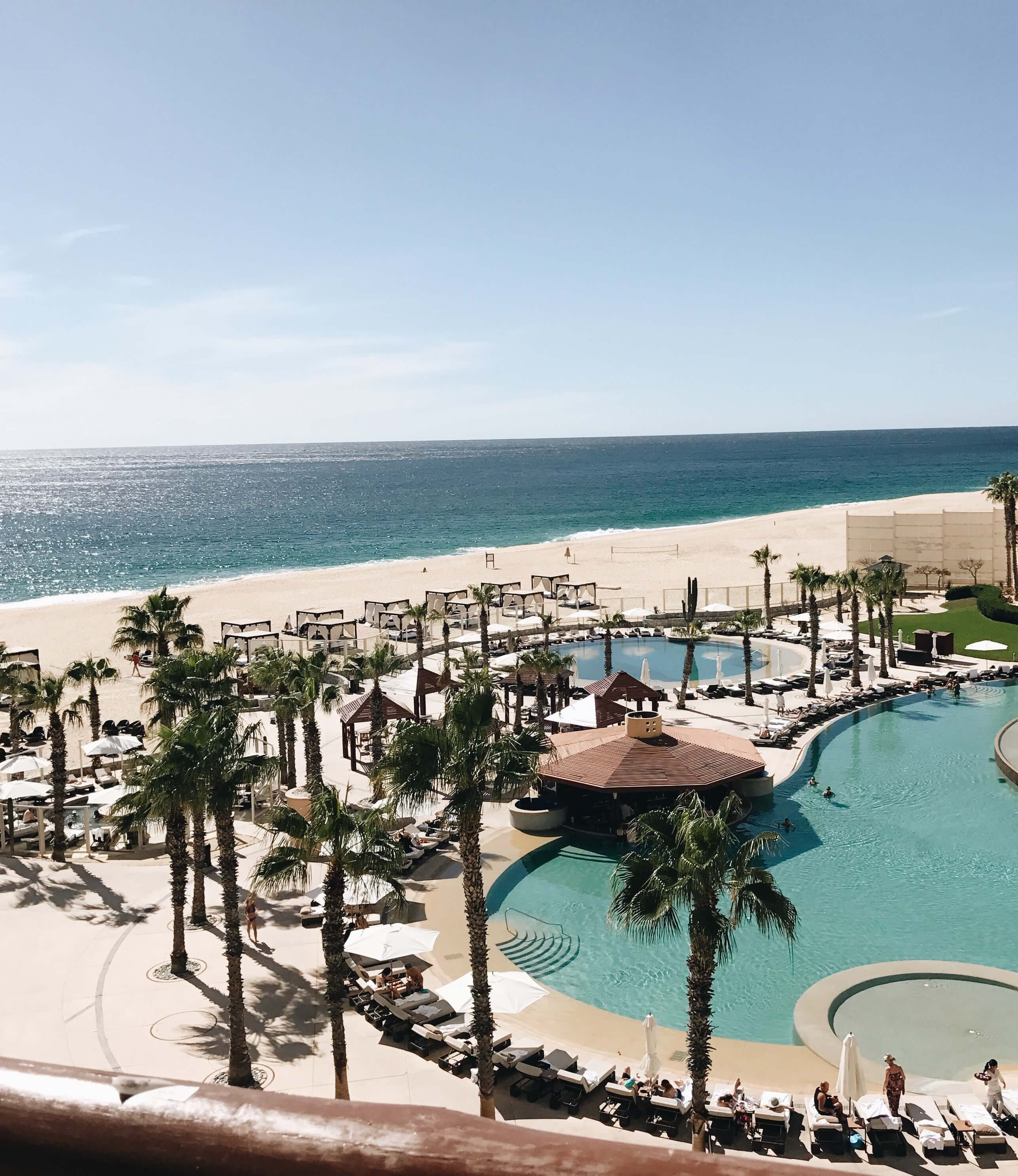 View from balcony, view of pool and beach Pueblo Bonito Pacifica Golf & Spa Resort