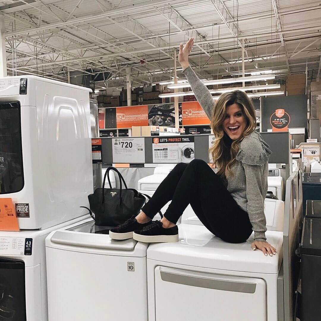 buying a washer and dryer at home depot