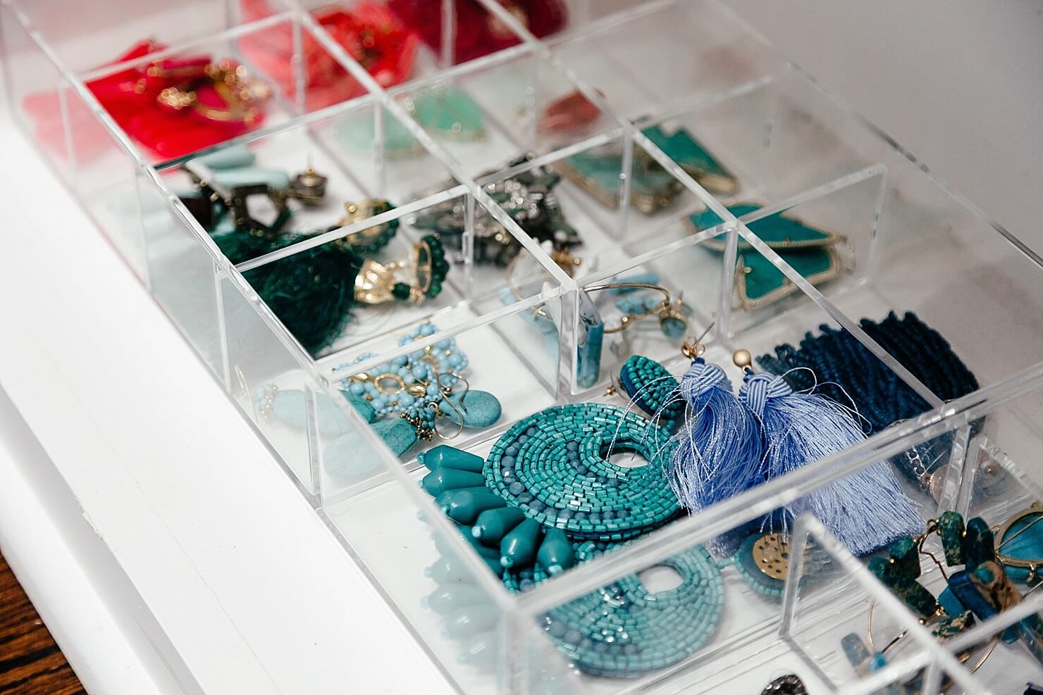 brighton keller new home closet reveal jewelry organization