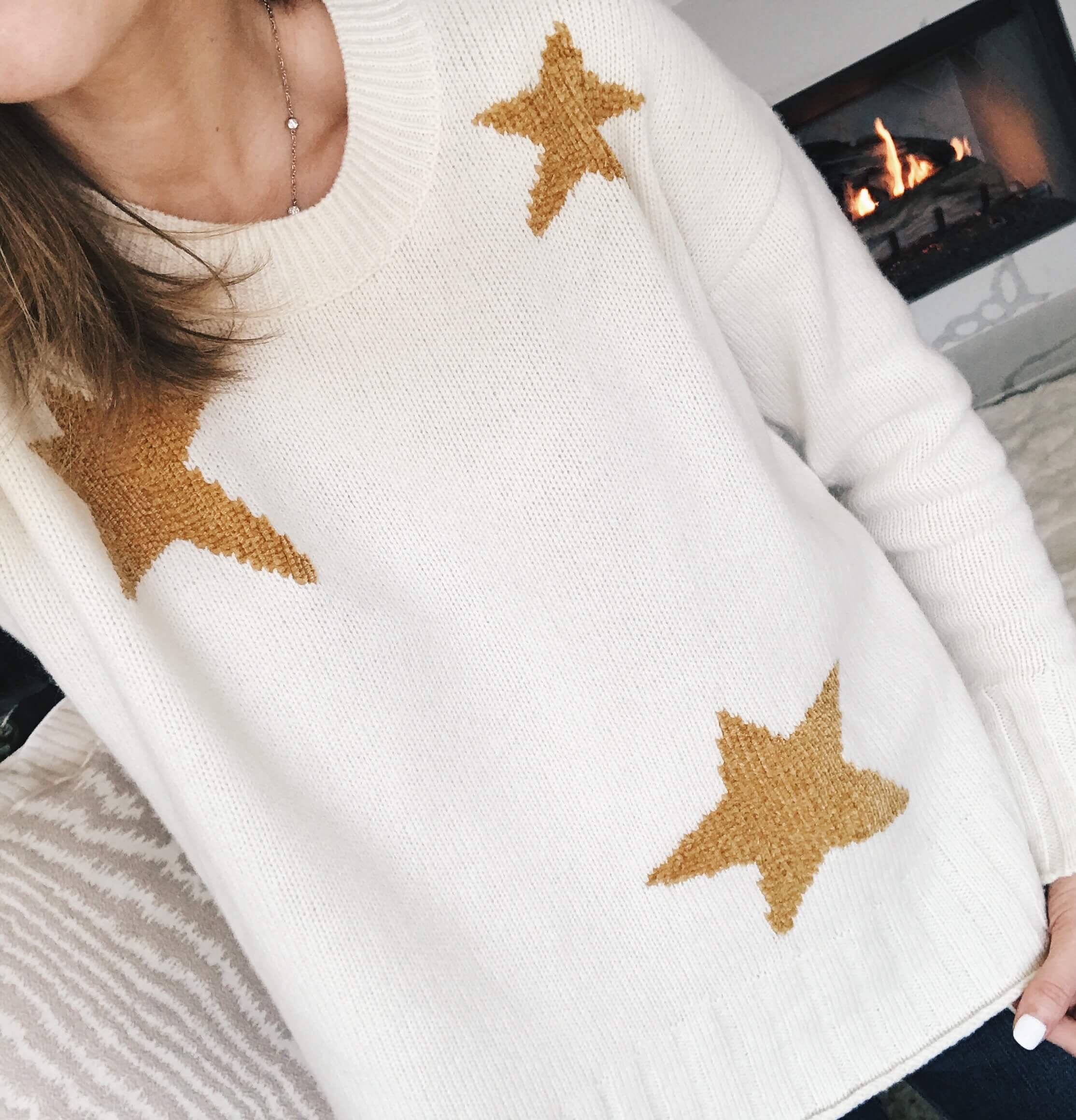 madewell star sweater