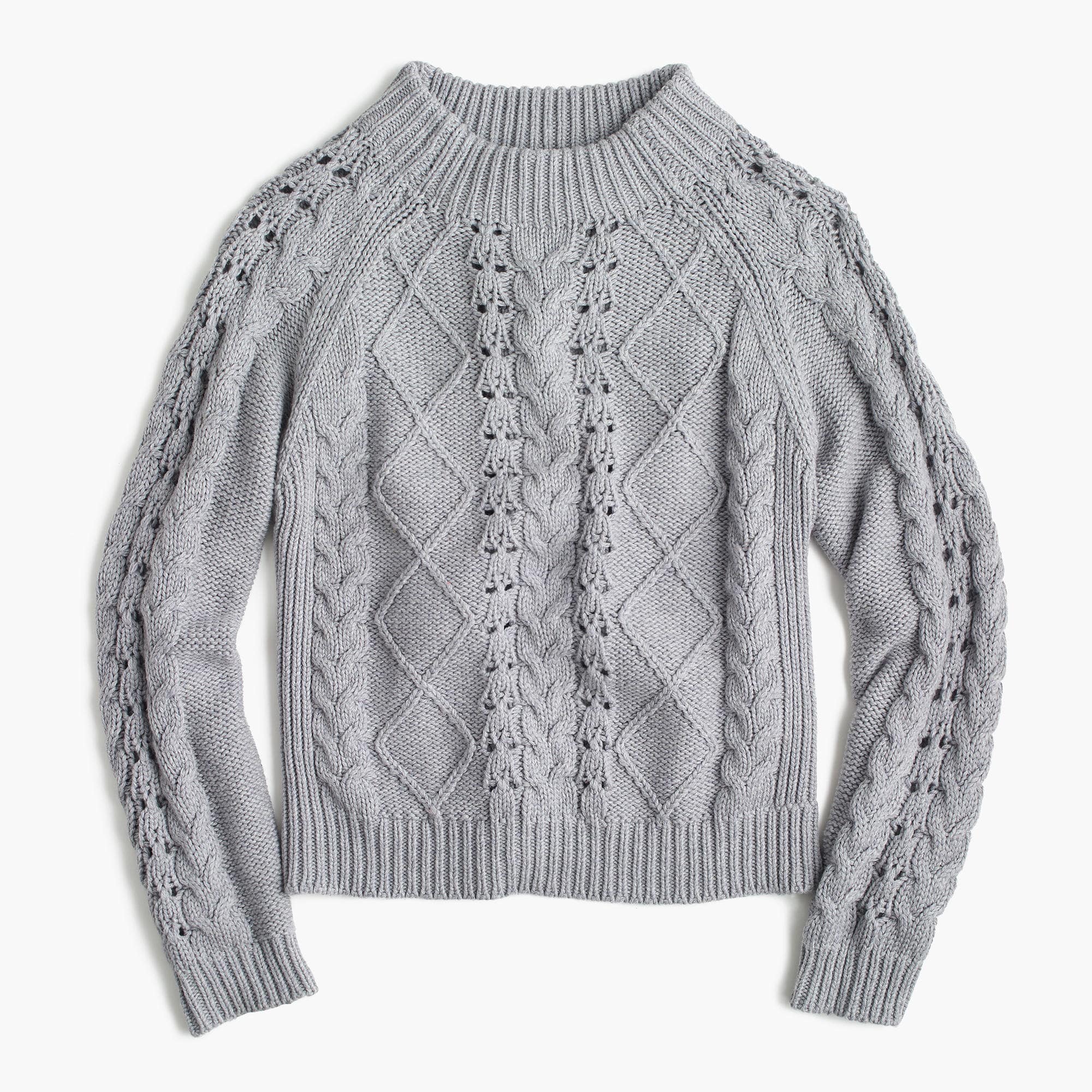 J.CREW CABLE KNIT SWEATER