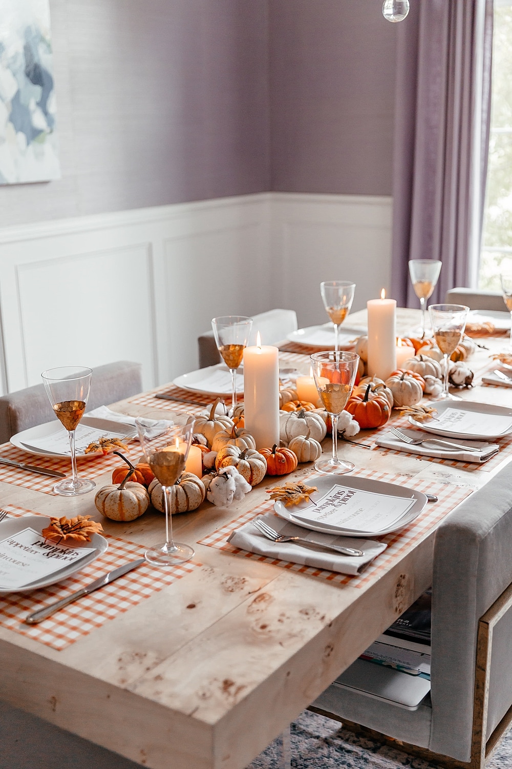 A Fall-Themed Dinner Party • BrightonTheDay