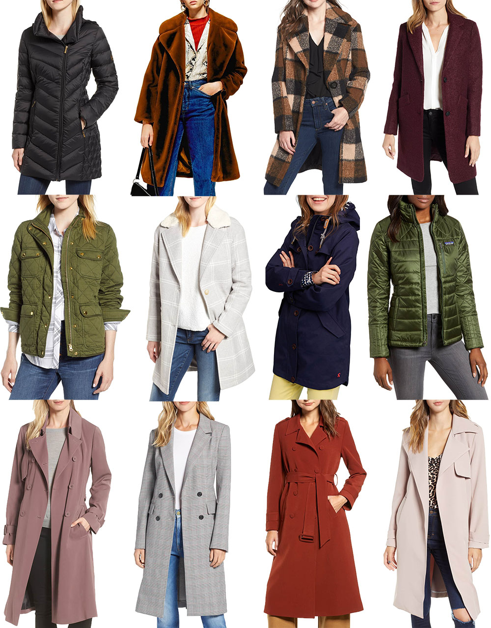 12 Winter Coats Under $200 • BrightonTheDay