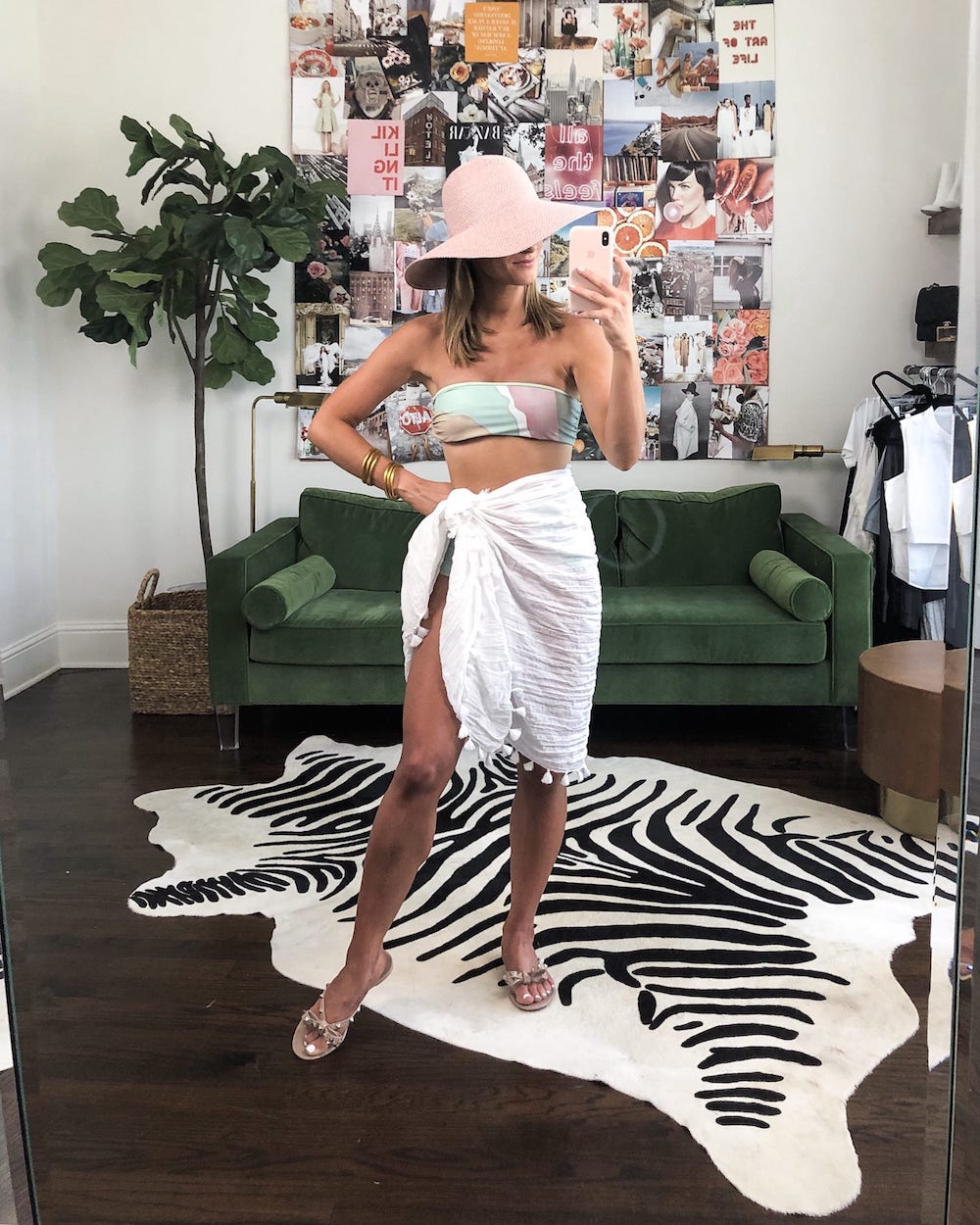 Vacation Outfits white sarong over swimsuit