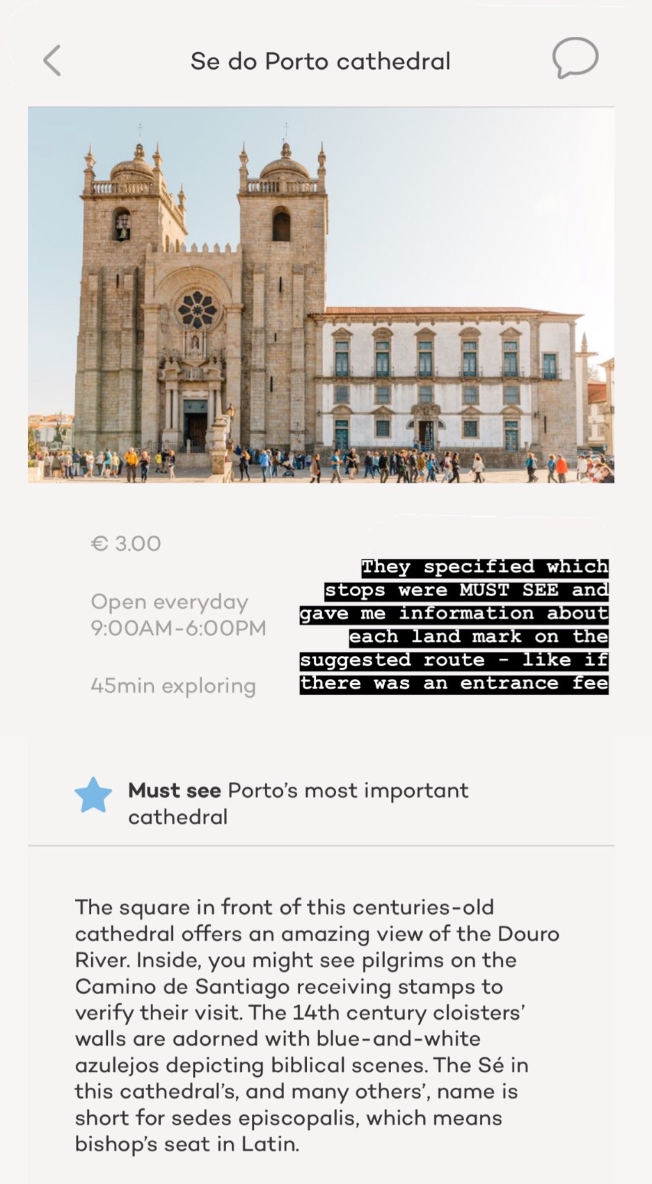 Se do Porto Cathedral Noken app details