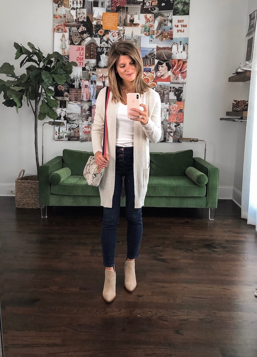 Nordstrom Anniversary Sale Early Access Picks Fall Outfit BP Cardigan