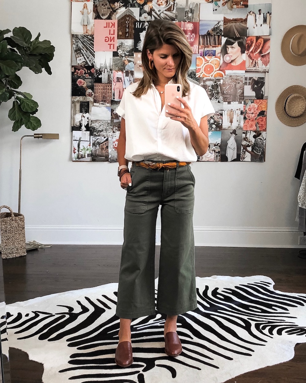 Foreigner main Mustache How To Style Wide Leg Crops • BrightonTheDay