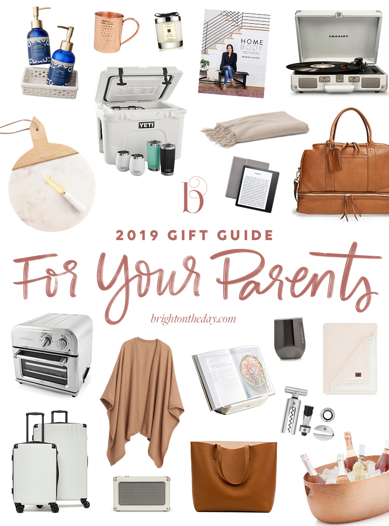 2019 Gift Guide for Your Parents 