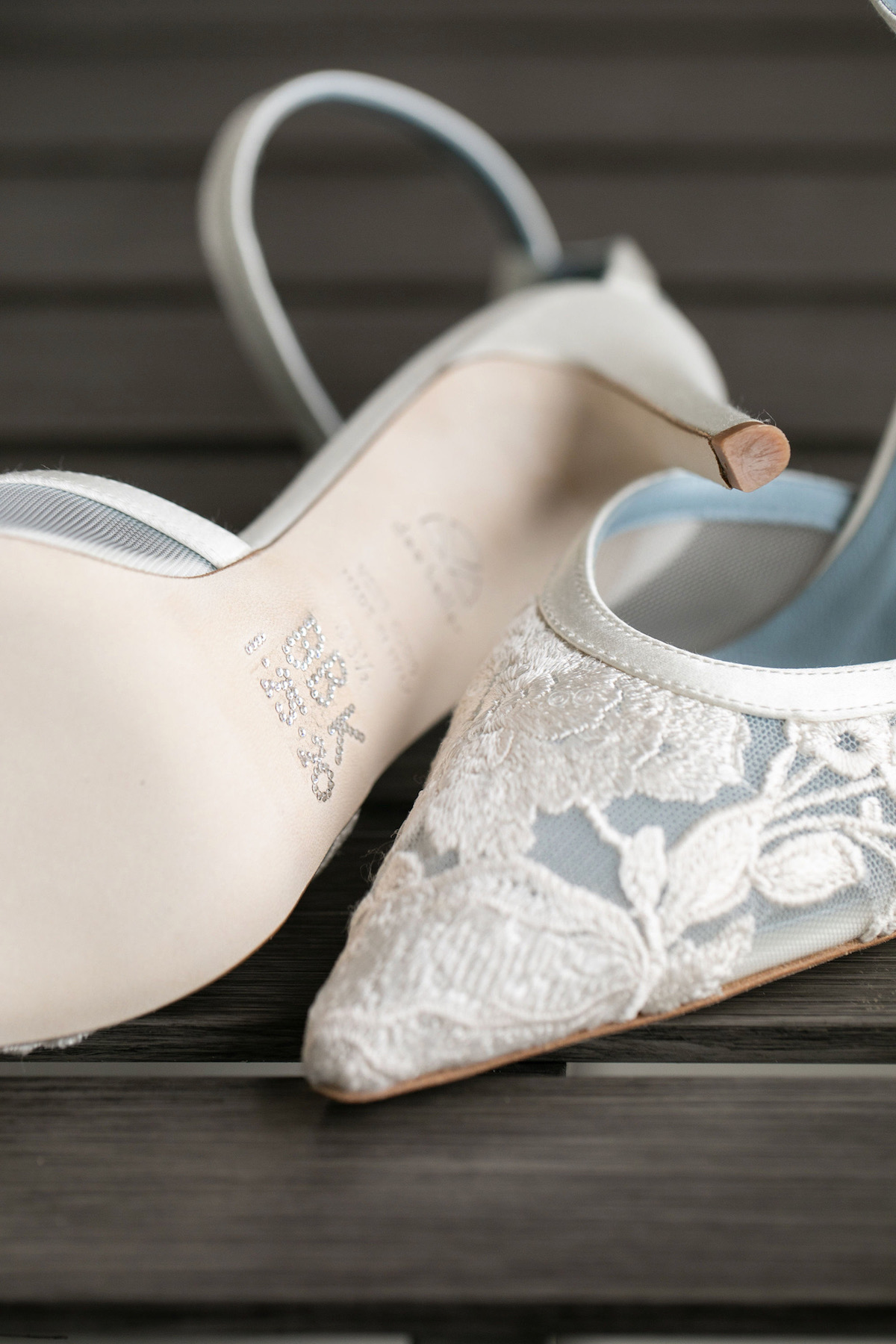 brighton keller wedding shoes with lace