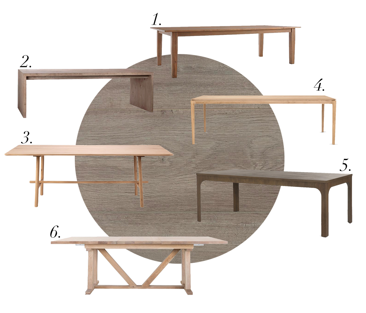 dining room table options 