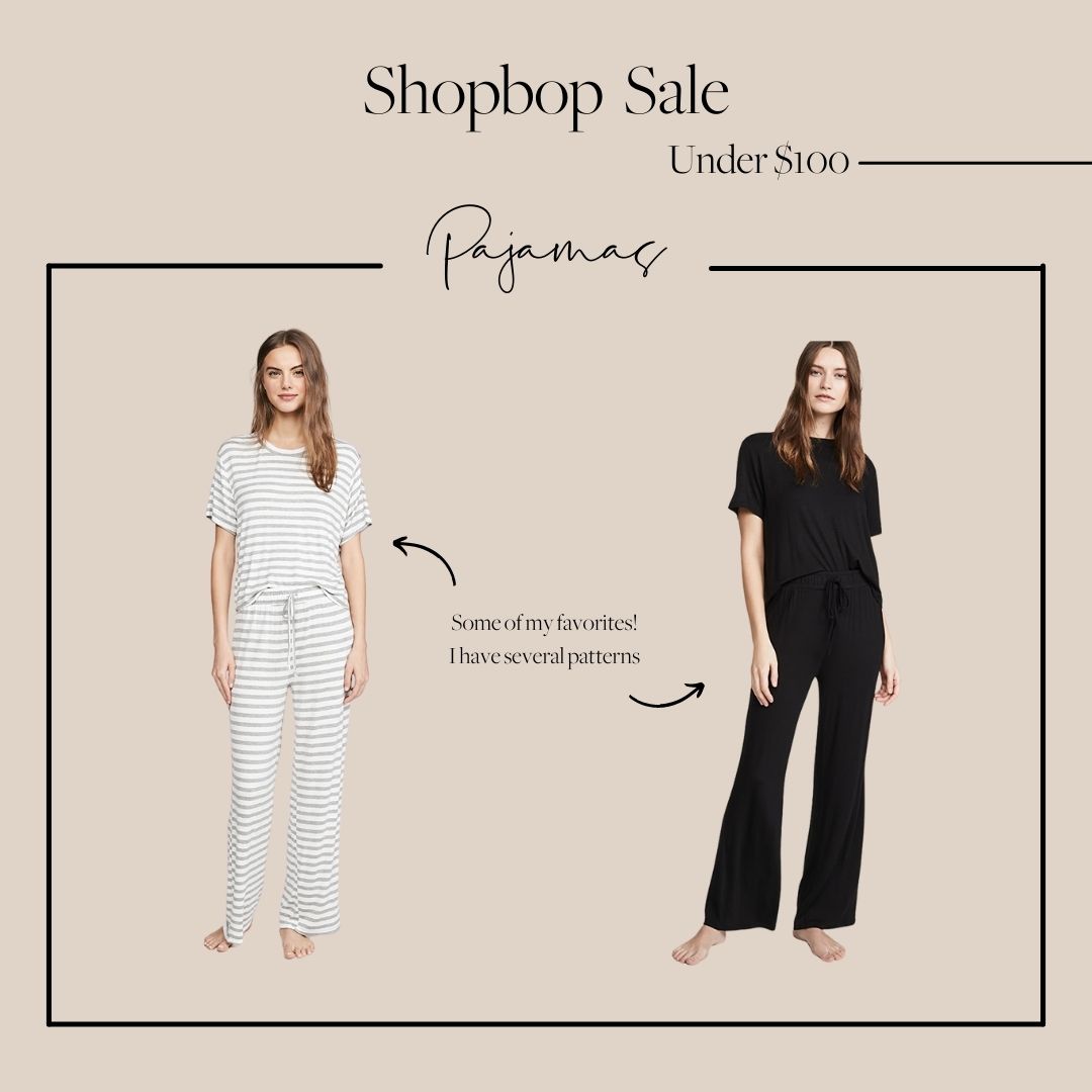 Shopbop style event sale picks for pajamas