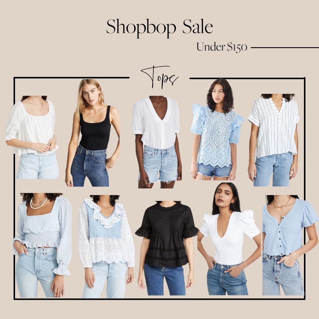 Shopbop style event sale picks from brighton butler - tops