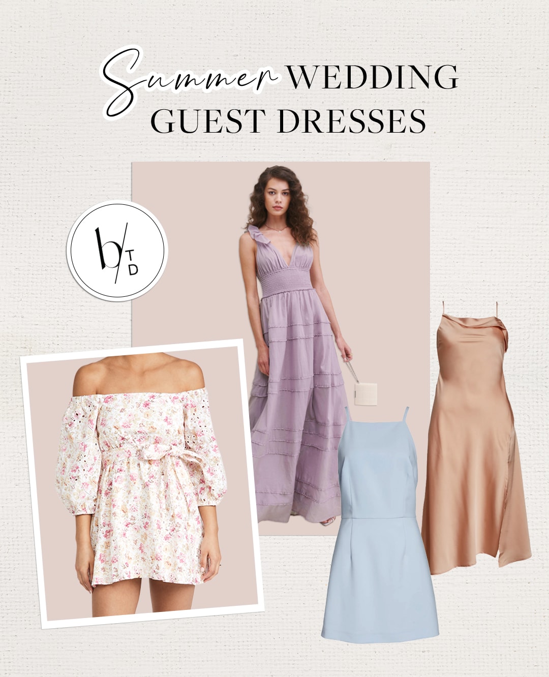 Summer Wedding Guest Dresses • BrightonTheDay