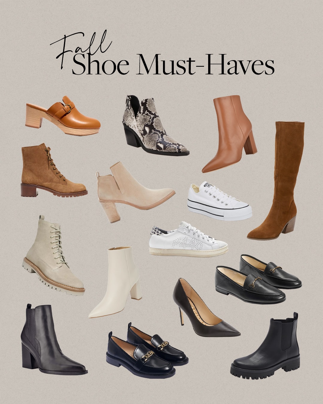 Fall Shoe Must-Haves • BrightonTheDay