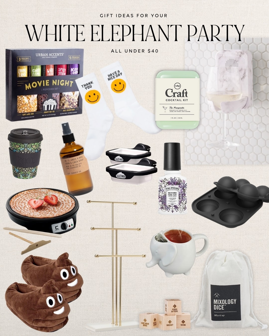 2021 Gift Guides: White Elephant • BrightonTheDay