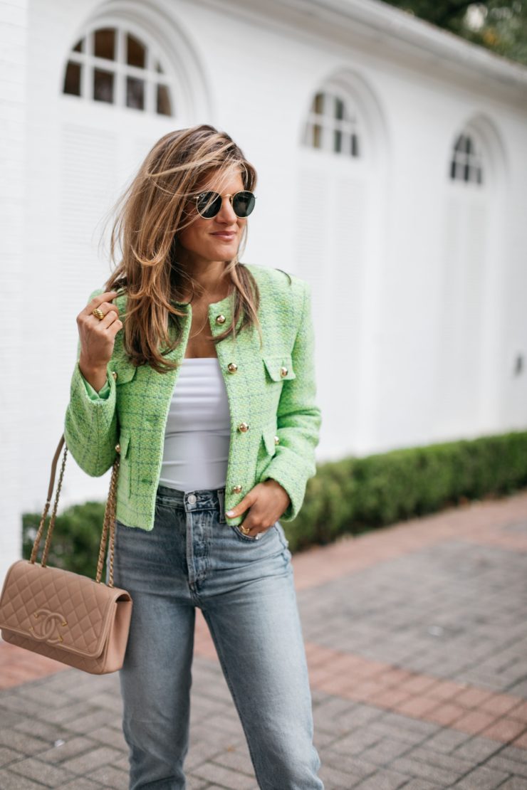 The Lime Green Jacket I'm Obsessed With • BrightonTheDay