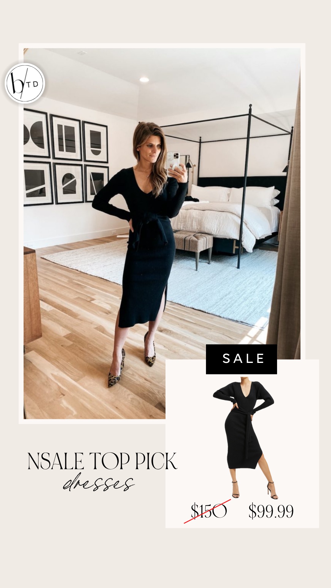 Brighton Butler Nordstrom Anniversary Sale 2022 product shots black dresses