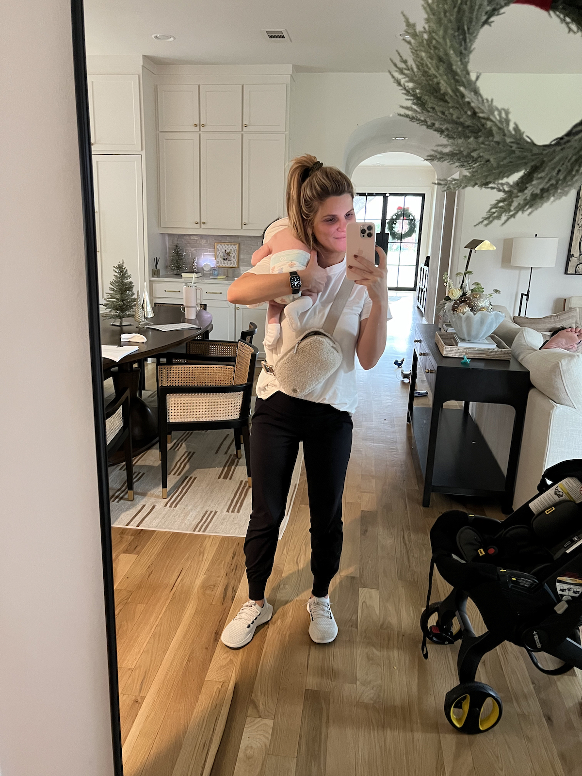 My Go-To Postpartum Outfit • BrightonTheDay