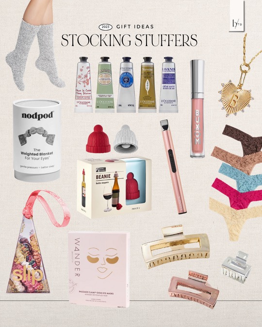 Christmas 2023 Guide to The Best Stocking Stuffers for Her: 50+